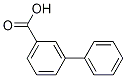 3-phenylbenzoic acid Struktur