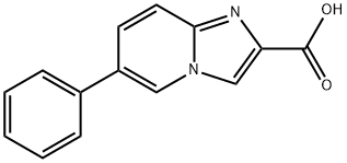 6-phenyliMidazo[1,2-a]pyridine-2-carboxylic acid Struktur