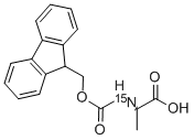 N-(9-FLUORENYLMETHOXYCARBONYL)-L-ALANIN& Struktur