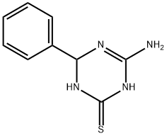 4-amino-6-phenyl-1,6-dihydro-1,3,5-triazine-2-thiol Struktur