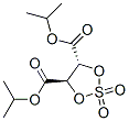 DIISOPROPYL (4R,5R)-1,3,2-DIOXATHIOLANE- 4,5-DICA.LA.DIOXIDE Struktur