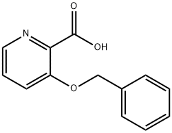 2-PYRIDINECARBOXYLIC ACID, 3-(PHENYLMETHOXY)- Struktur