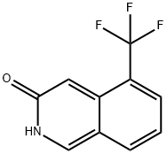 5-(trifluoroMethyl)isoquinolin-3-ol Struktur