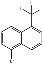 1-BROMO-5-(TRIFLUOROMETHYL)NAPHTHALENE Struktur