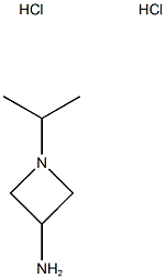 3-AzetidinaMine, 1-(1-Methylethyl)-, hydrochloride (1:2) Struktur