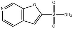 Furo[2,3-c]pyridine-2-sulfonamide (9CI) Struktur