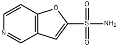 Furo[3,2-c]pyridine-2-sulfonamide(9CI) Struktur