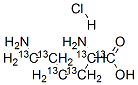 L-LYSINE-13C6 HCL 98 ATOM% 13C  95% CHE& Struktur