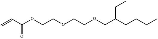 DI(ETHYLENE GLYCOL) 2-ETHYLHEXYL ETHER ACRYLATE Struktur