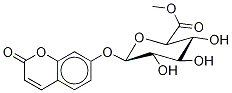 7-Hydroxy CouMarin β-D-Glucuronide Methyl Ester Struktur