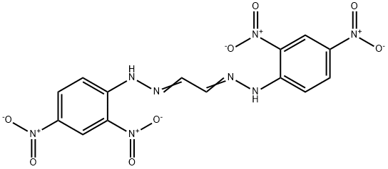 Glyoxal bis[(2,4-dinitrophenyl)hydrazone] Struktur