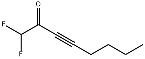 3-Octyn-2-one,  1,1-difluoro- Struktur