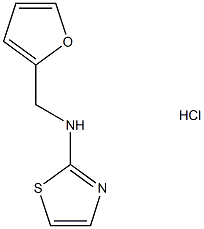 N-(2-furylmethyl)-1,3-thiazol-2-amine hydrochloride Struktur