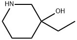 3-ethylpiperidin-3-ol Struktur