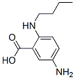 Benzoic acid, 5-amino-2-(butylamino)- (9CI) Struktur