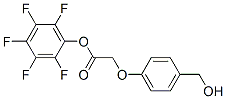 4-HYDROXYMETHYLPHENOXYACETIC ACID-OPFP) Struktur