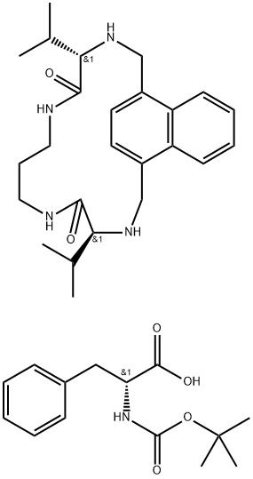 Boc-DL-phenylalanine Struktur