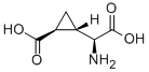 (2S,1'S,2'S)-2-(CARBOXYCYCLOPROPYL)GLYCINE Struktur