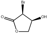 (3S,4S)-3-BroMo-4-hydroxydihydrofuran-2-one Struktur