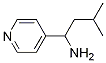 3-Methyl-1-(4-pyridyl)-1-butylaMine Struktur