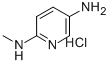 N-Methylpyridine-2,5-diaminehydrochloride Struktur