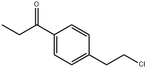 4-(2-Chloroethyl)propiophenone  Struktur