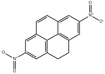 2,7-DINITRO-4,5-DIHYDROPYRENE Struktur