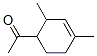 Ethanone, 1-(2,4-dimethyl-3-cyclohexen-1-yl)- (9CI) Struktur