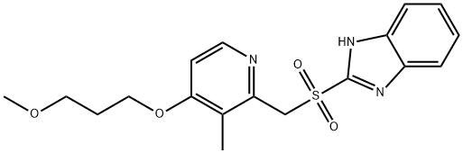 Rabeprazole Sulfone Struktur