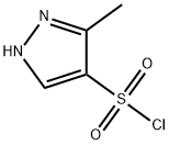 5-Methyl-1H-pyrazole-4-sulfonyl chloride Struktur