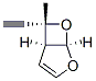 2,7-Dioxabicyclo[3.2.0]hept-3-ene, 6-ethynyl-6-methyl-, (1alpha,5alpha,6beta)- (9CI) Struktur