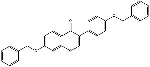 7,4'-Dibenzyl Daidzein Struktur