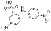 4-Nitro4-aminodiphenylamine4-sulfonicacid Struktur