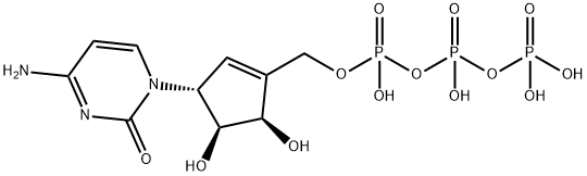 cyclopentenylcytosine 6-triphosphate Struktur