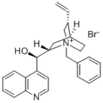 N-BENZYLCINCHONIDINIUM BROMIDE Struktur