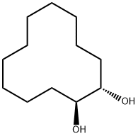 (S,S)-(+)-1,2-CYCLODODECANEDIOL Struktur