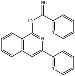 N-[3-(2-Pyridinyl)-1-isoquinolinyl]-2-pyridinecarbimide amide Struktur