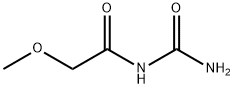 methoxyacetylcarbamide Struktur