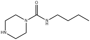 1-Piperazinecarboxamide,N-butyl-(9CI) Struktur