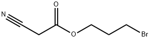 Acetic acid, cyano-, 3-bromopropyl ester (9CI) Struktur