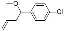 1-CHLORO-4-(1-METHOXY-BUT-3-ENYL)-BENZENE Struktur