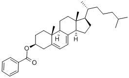 7-DEHYDROCHOLESTERYL BENZOATE Struktur