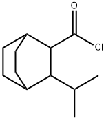 Bicyclo[2.2.2]octane-2-carbonyl chloride, 3-(1-methylethyl)- (9CI) Struktur