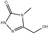 5-(hydroxyMethyl)-4-Methyl-2H-1,2,4-triazol-3(4H)-one Struktur