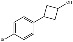 3-(4-BroMophenyl)cyclobutanol Struktur