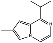 Pyrrolo[1,2-a]pyrazine, 7-methyl-1-(1-methylethyl)- (9CI) Struktur