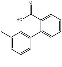 2-(3,5-DiMethylphenyl)benzoic acid Struktur