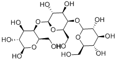 GALACTOSE BETA1,4-GALACTOSE BETA1,4-GLUCOSE Struktur