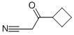 3-CYCLOBUTYL-3-OXO-PROPIONITRILE Struktur