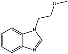 1-(2-METHOXYETHYL)BENZIMIDAZOLE Struktur